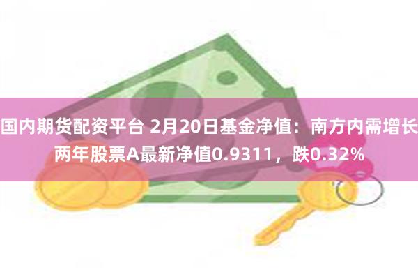 国内期货配资平台 2月20日基金净值：南方内需增长两年股票A最新净值0.9311，跌0.32%